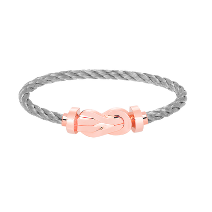 [Kismet Jewels ]CHANCE LARGE 8 FIGURE BUCKLE NO DIAMOND BRACELET ROSE GOLD