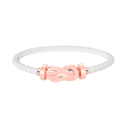 [Kismet Jewels ]CHANCE LARGE 8 FIGURE BUCKLE NO DIAMOND BRACELET ROSE GOLD