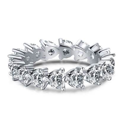 [Kismet Jewels ]0.25 Carat Radiant Romance Heart Cut Lover Ring