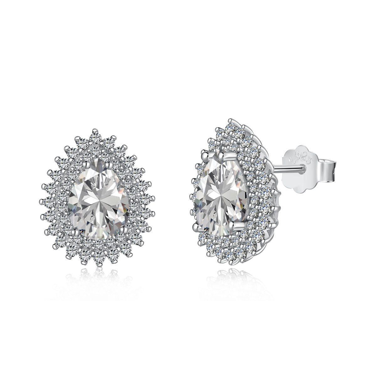 [Kismet Jewels ]Delicate Gorgeous Pear Cut Daily Earrings