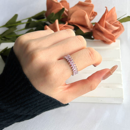 [Kismet Jewels ]Gorgeous Marquise Cut Tennis Ring