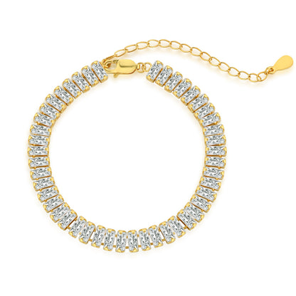 [Kismet Jewels ]Exquisite Emerald Cut Daily Bracelet