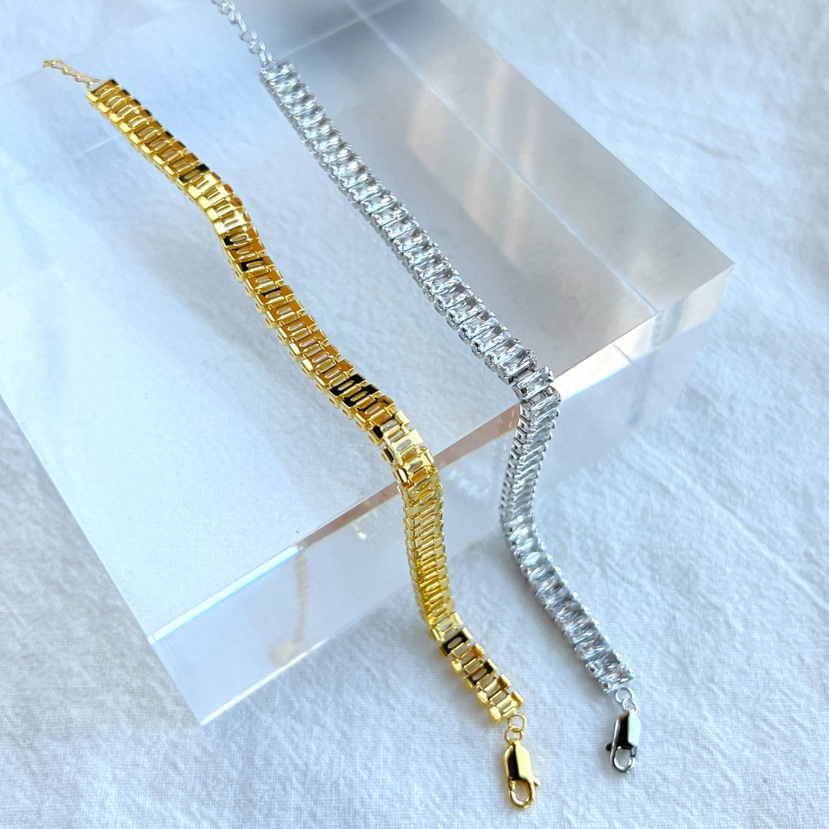 [Kismet Jewels ]Exquisite Emerald Cut Daily Bracelet