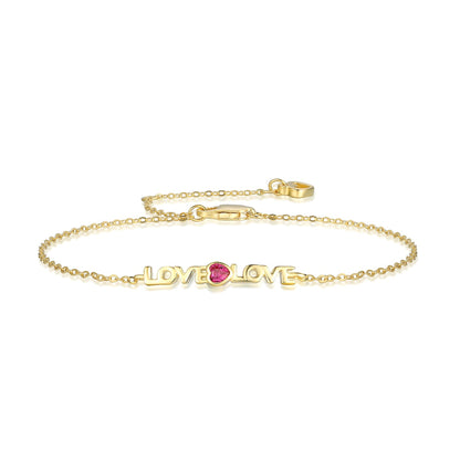 [Kismet Jewels ]Romantic Heart Shape Lover Bracelet
