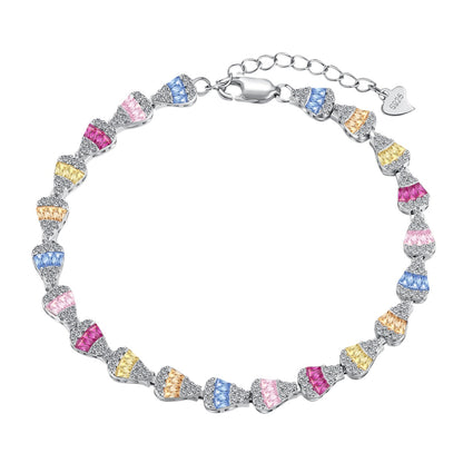 [Kismet Jewels ]Radiant Water Drop Shape Daily Bracelet
