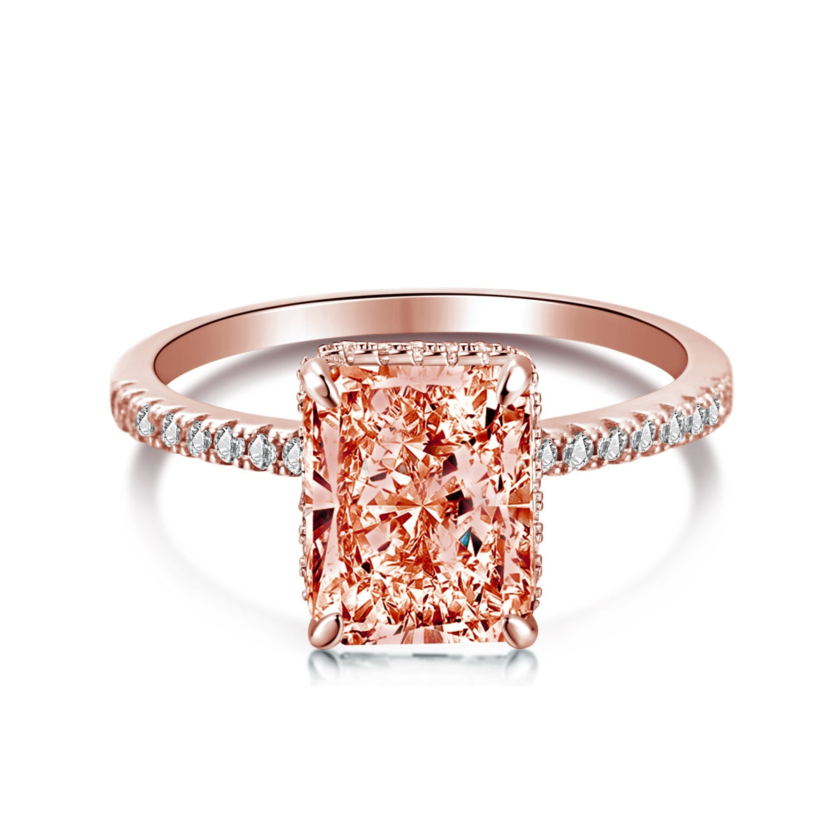 [Kismet Jewels ]4.0 Carat Luxurious Engagement Ring