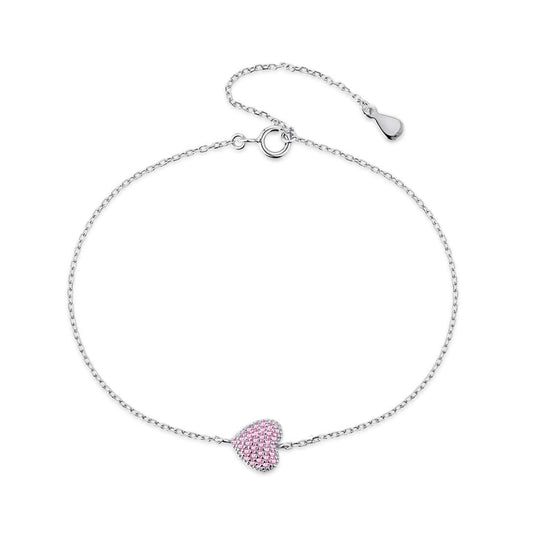 [Kismet Jewels ]Heart-Shaped Gentle and Versatile Bracelet
