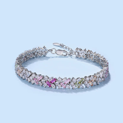 [Kismet Jewels ]Dazzling Unique Multi Shape Daily Bracelet