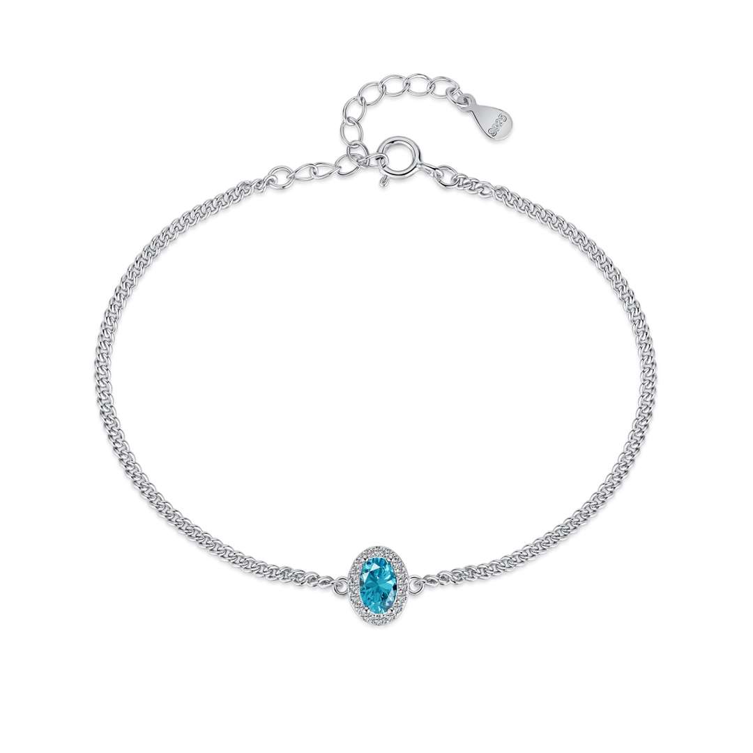 [Kismet Jewels ]Exquisite Oval Shape Bracelet