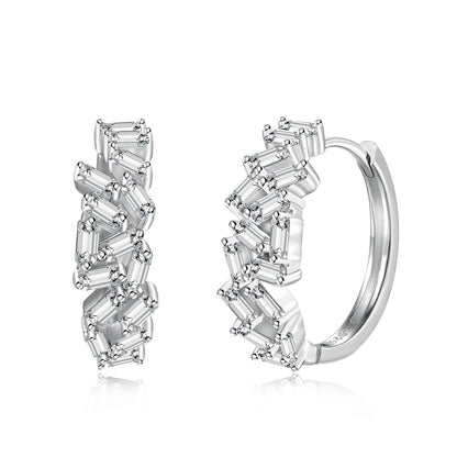 [Kismet Jewels ]Dazzling Colorful Emerald Cut Daily Earrings