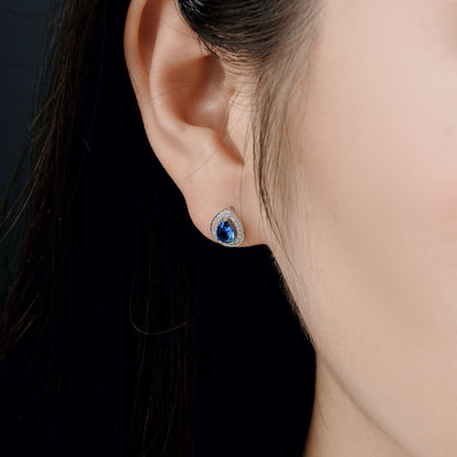 [Kismet Jewels ]Luxurious Water Drop Shape Earrings