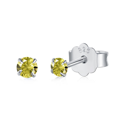 [Kismet Jewels ]Delicate Solitaire Earrings
