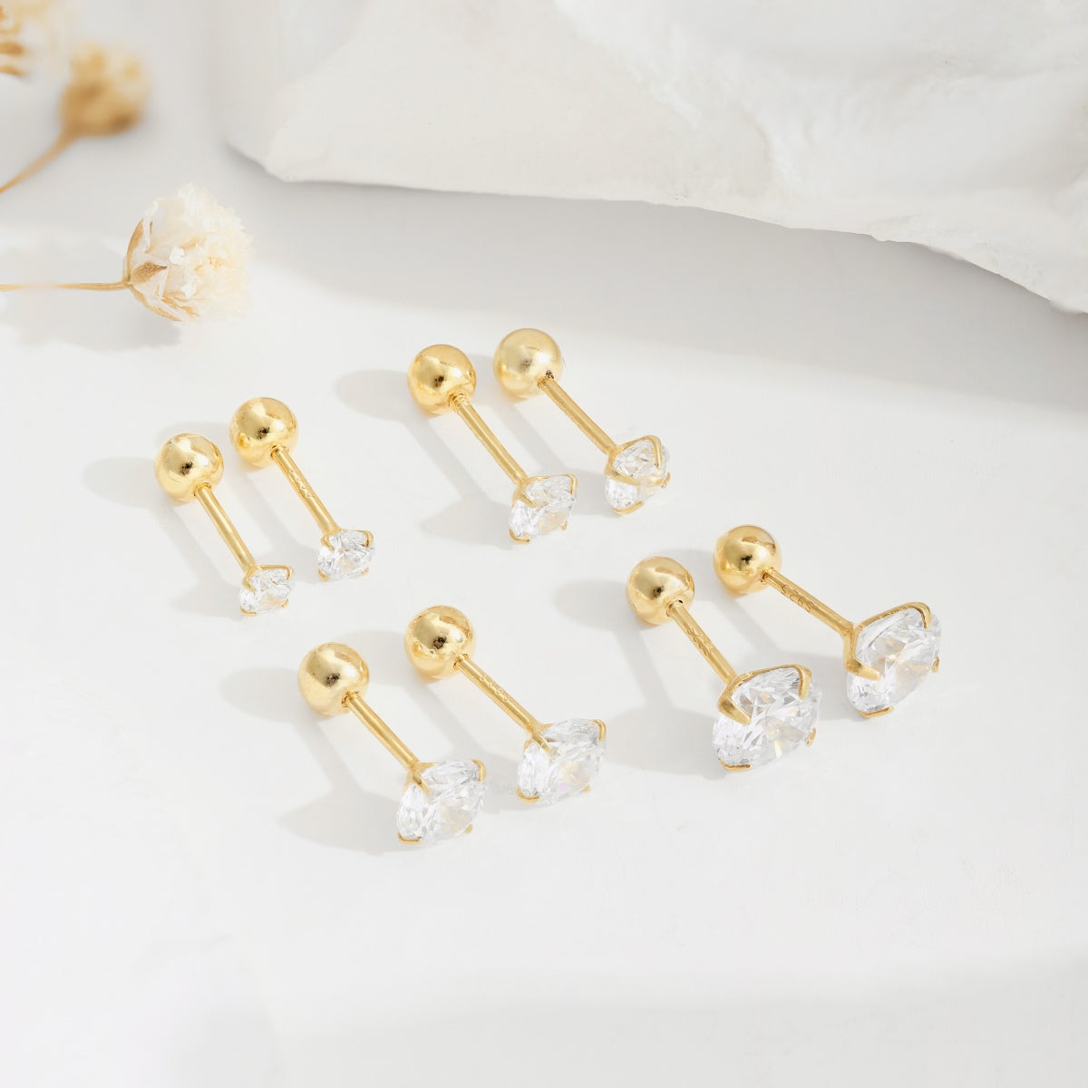 [Kismet Jewels ]Unique U-Shaped Ear Bone Earrings