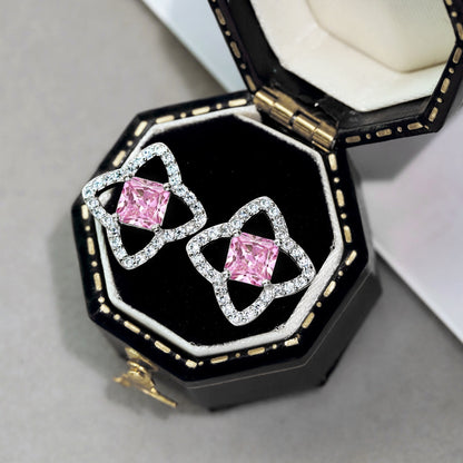[Kismet Jewels ]Elegant Star Shape Princess Cut Daily Earrings