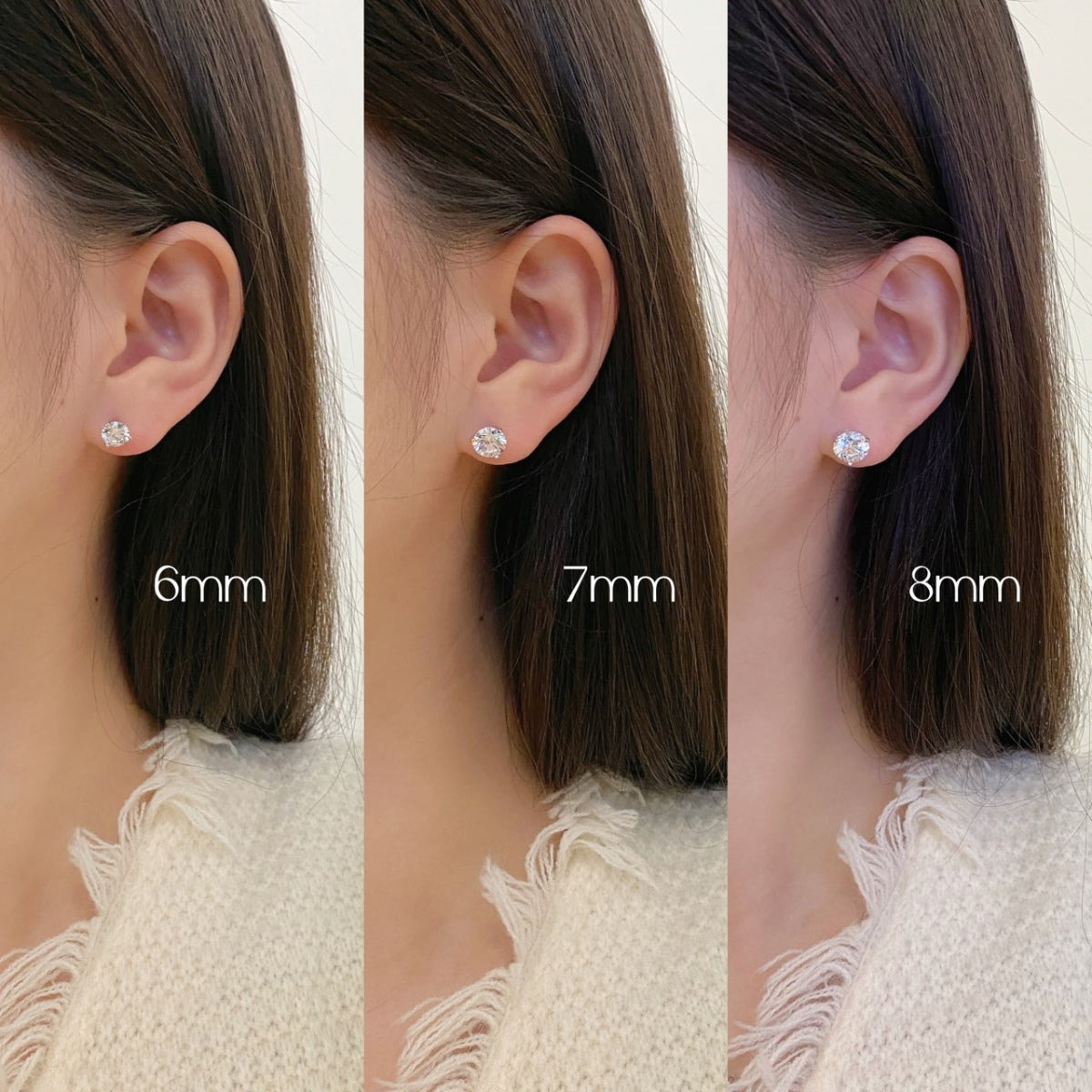 [Kismet Jewels ]Dainty Round Shape Earrings