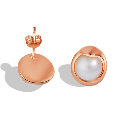 [Kismet Jewels ]Dainty Bread Pearl Earrings