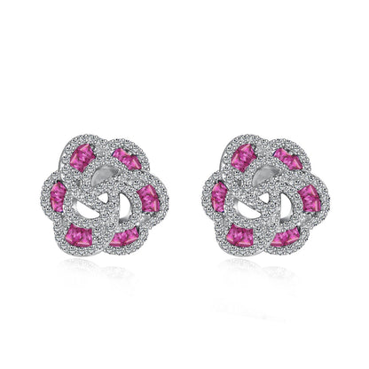 [Kismet Jewels ]Exquisite Flower Shape Daily Earrings