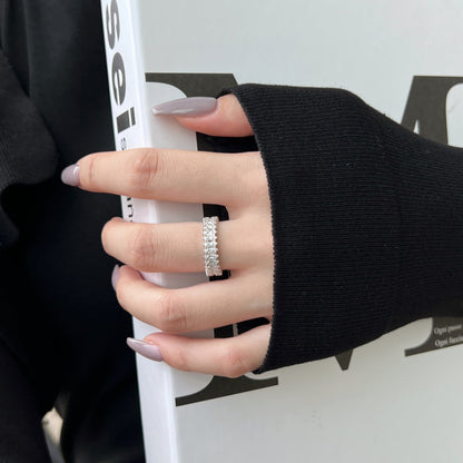 [Kismet Jewels ]Splashy Ornate Emerald Cut Cocktail Ring