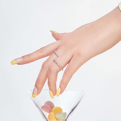 [Kismet Jewels ]Dainty Ebullient Round Cut Daily Ring