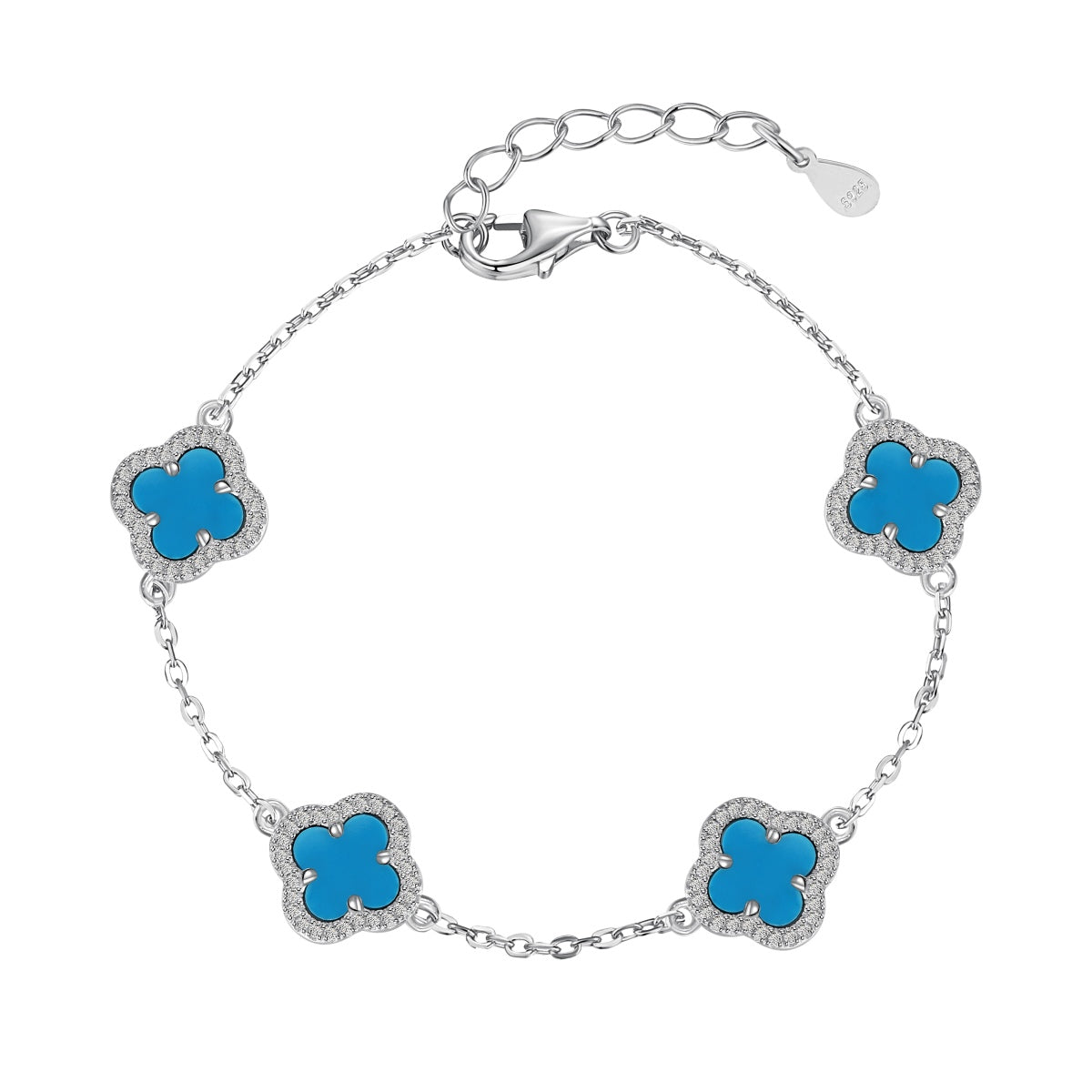 [Kismet Jewels ]Four-Leaf Clover Exquisite Bracelet