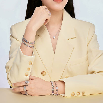 [Kismet Jewels ]Dazzling Colorful Daily Bracelet