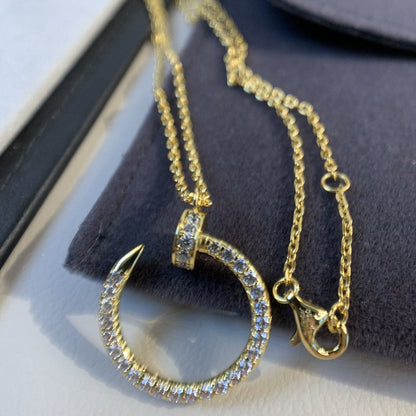 [Kismet Jewels ]JUSTE NECKLACE GOLD DIAMONDS