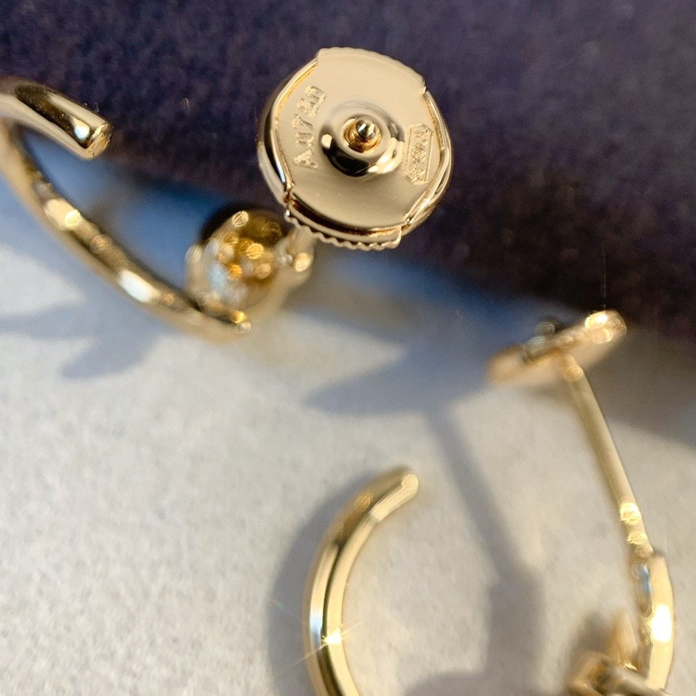 [Kismet Jewels ]JUSTE EARRINGS PINK GOLD