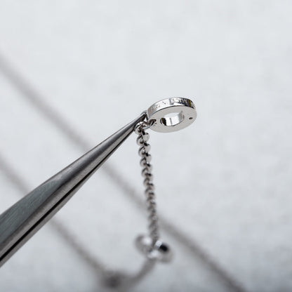 [Kismet Jewels ]PARENTESI NECKLACE SILVER