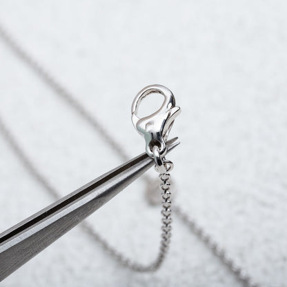 [Kismet Jewels ]PARENTESI NECKLACE SILVER