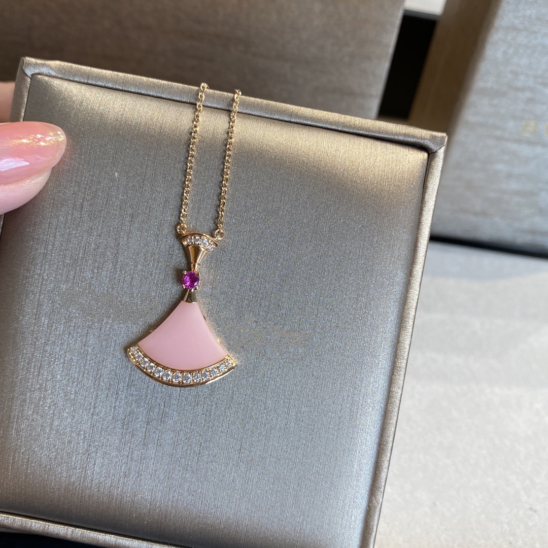 [Kismet Jewels ]DREAM NECKLACE PINK OPAL