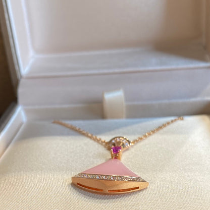 [Kismet Jewels ]DREAM NECKLACE PINK OPAL