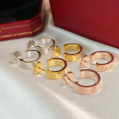 [Kismet Jewels ]LOVE EARRINGS 5.7MM 2 DIAMONDS