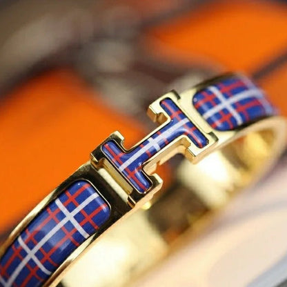 [Kismet Jewels ]H TARTAN BRACELET 12MM