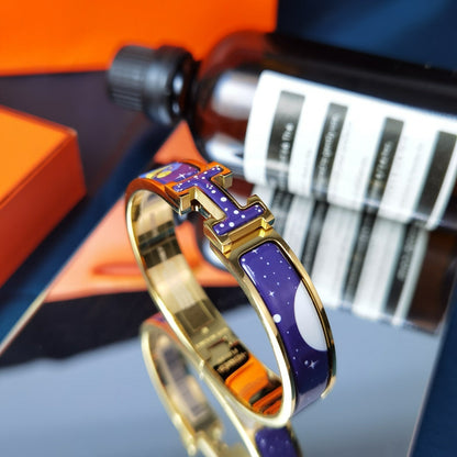 [Kismet Jewels ]H STAR AND MOON BRACELET 12MM