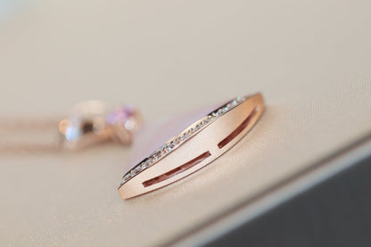 [Kismet Jewels ]DREAM NECKLACE PINK MOP DIAMOND