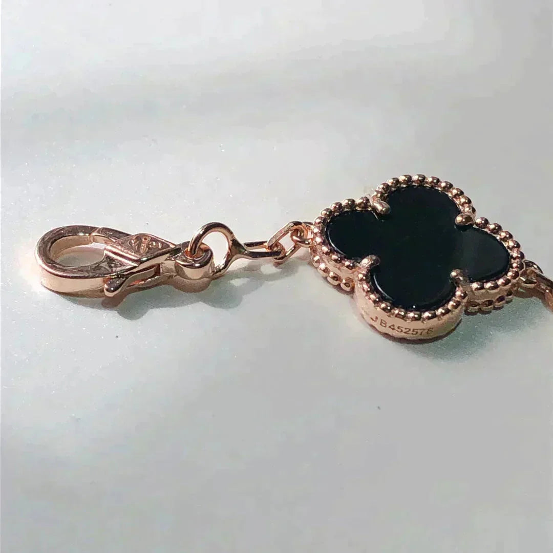 [Kismet Jewels ]CLOVER 5 MOTIFS MULTICOLOR  BRACELET