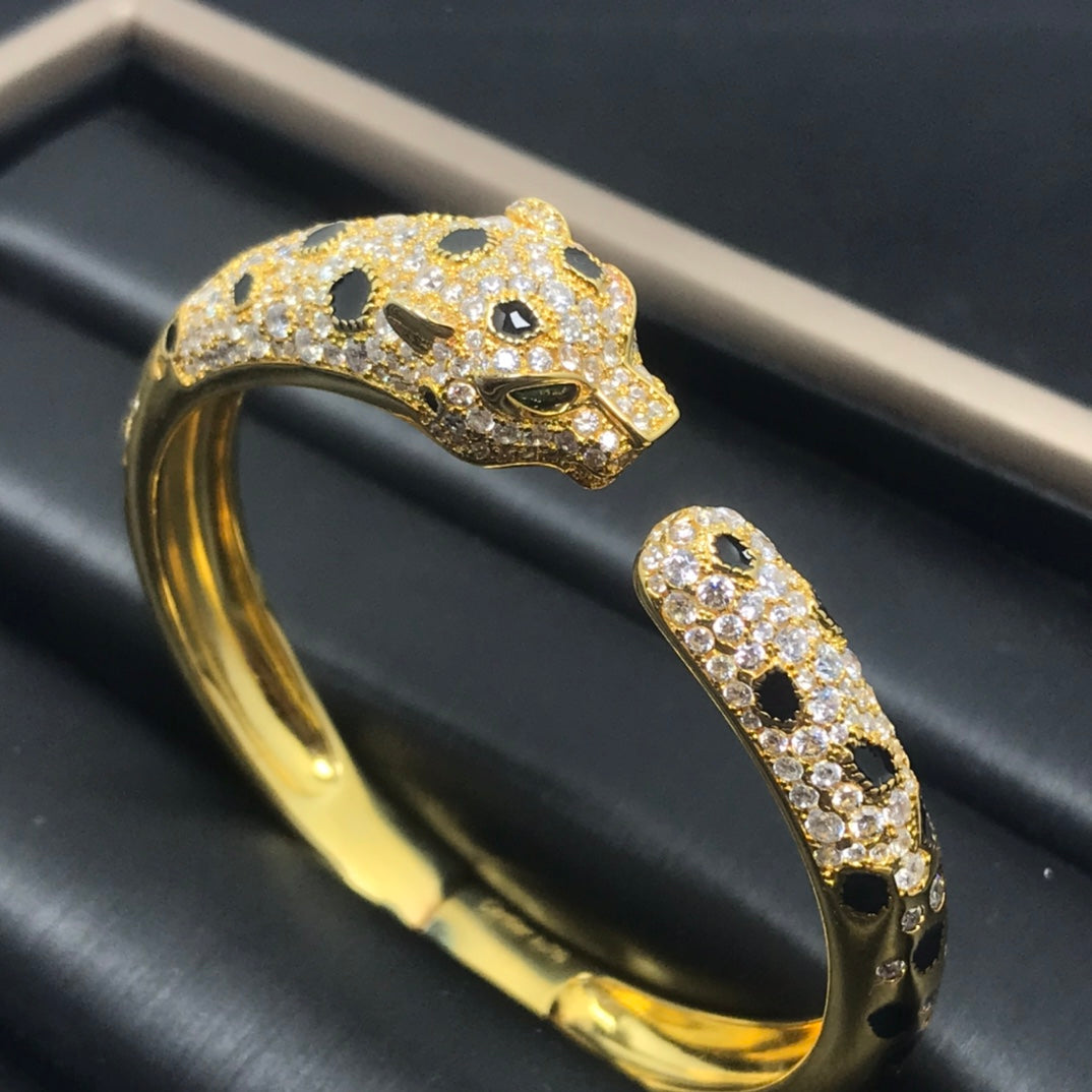 [Kismet Jewels ]PANTHERE BIG BRACELET DIAMONDS