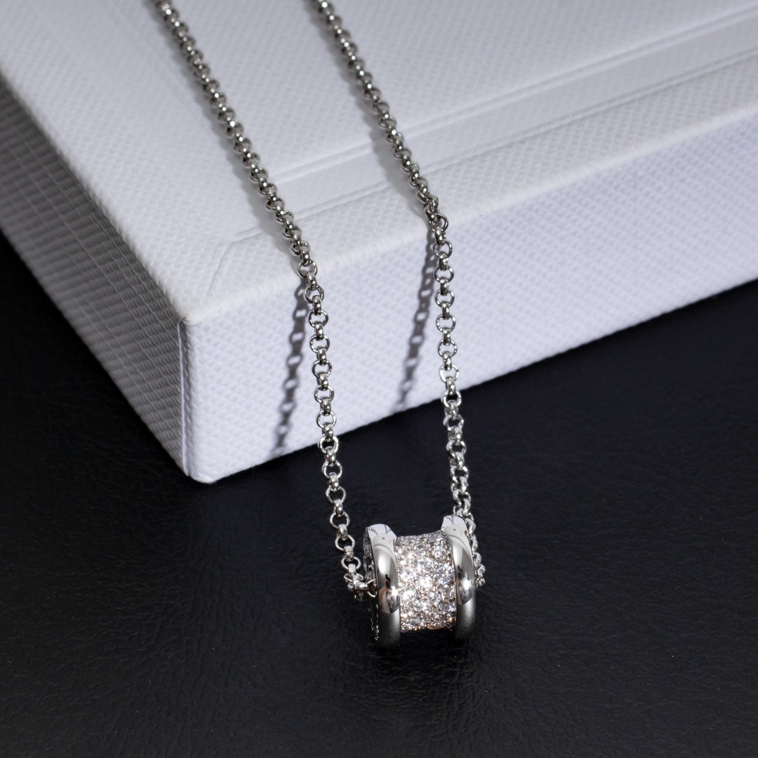 [Kismet Jewels ]ZERO 1 SILVER DIAMOND NECKLACE