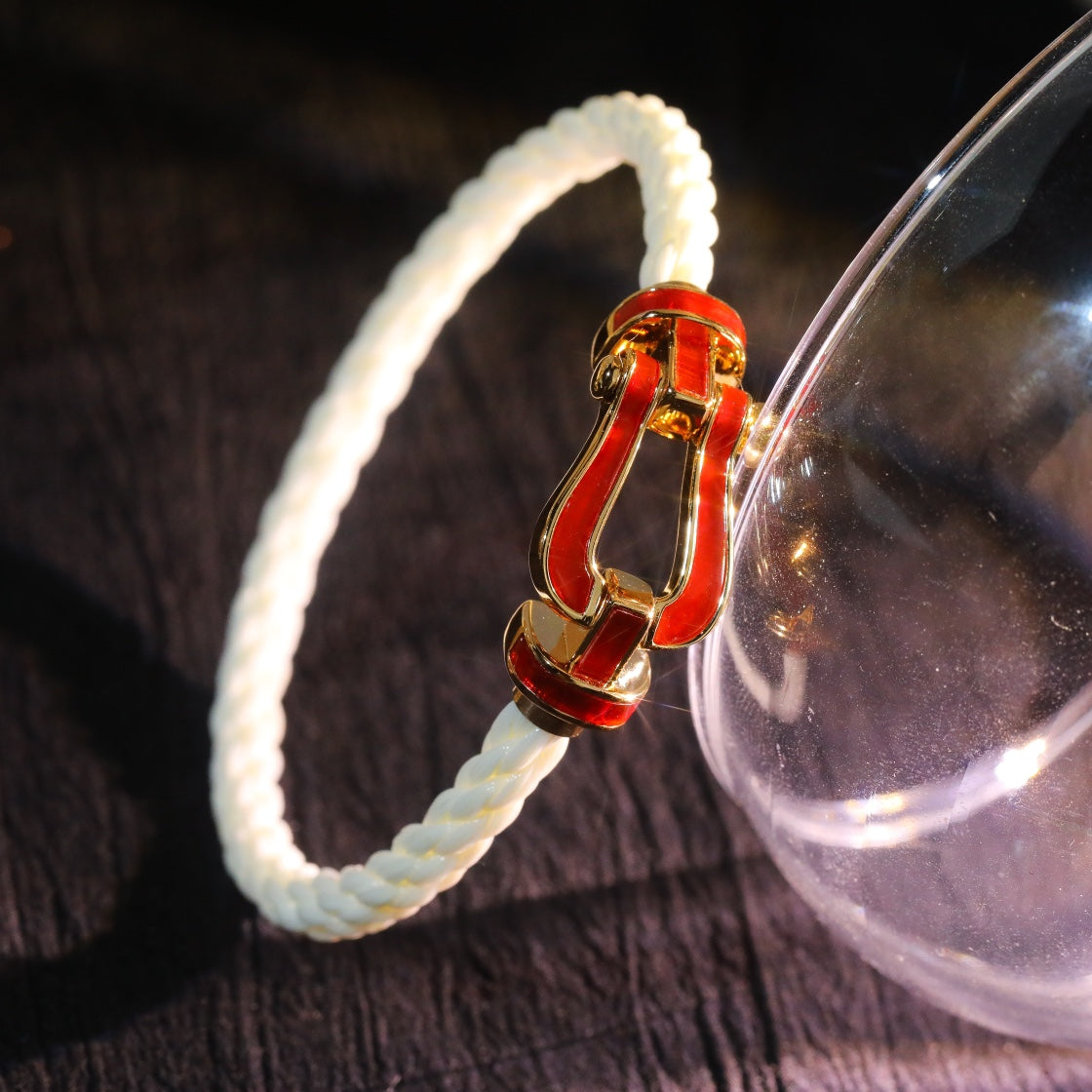 [Kismet Jewels ]FORCE 10 WHITE TEXTILE DIAMOND PAVED