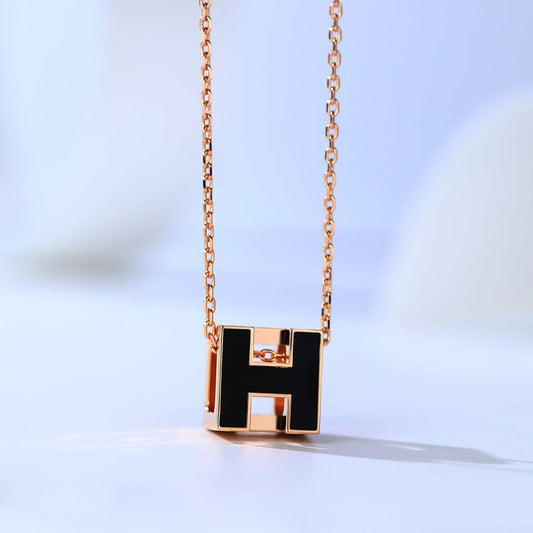 [Kismet Jewels ]H CAGE PINK GOLD NECKLACE