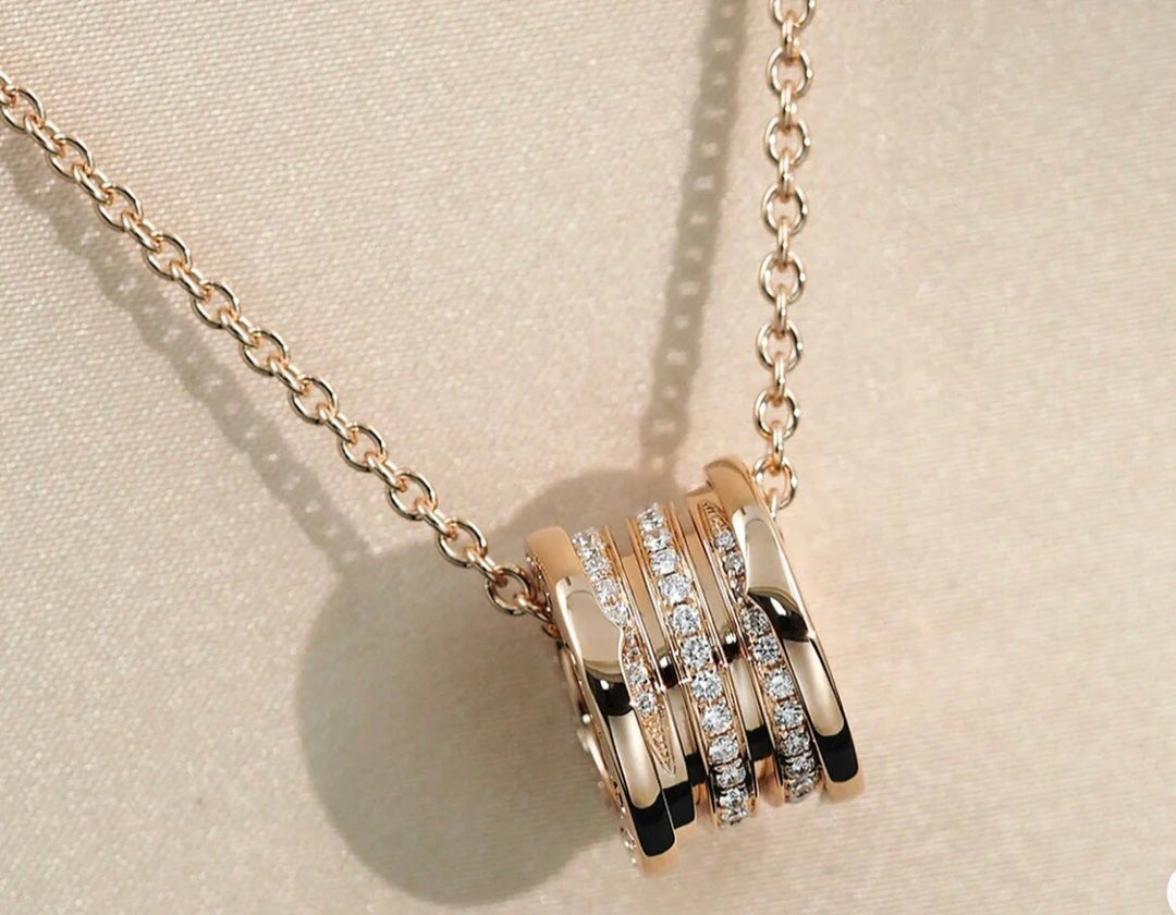[Kismet Jewels ]ZERO 1 PINK GOLD DIAMOND NECKLACE