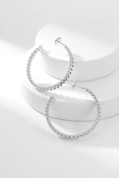 [Kismet Jewels ]CLASH HOOP EARRINGS