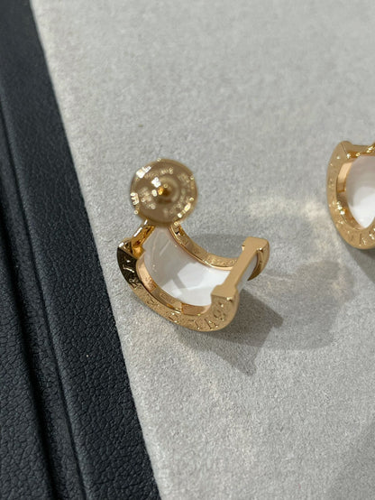 [Kismet Jewels ]ZERO 1 PINK GOLD CERAMIC EARRINGS