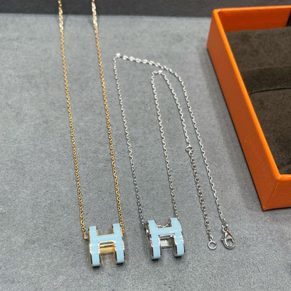 [Kismet Jewels ]POP H SKY BLUE NECKLACE