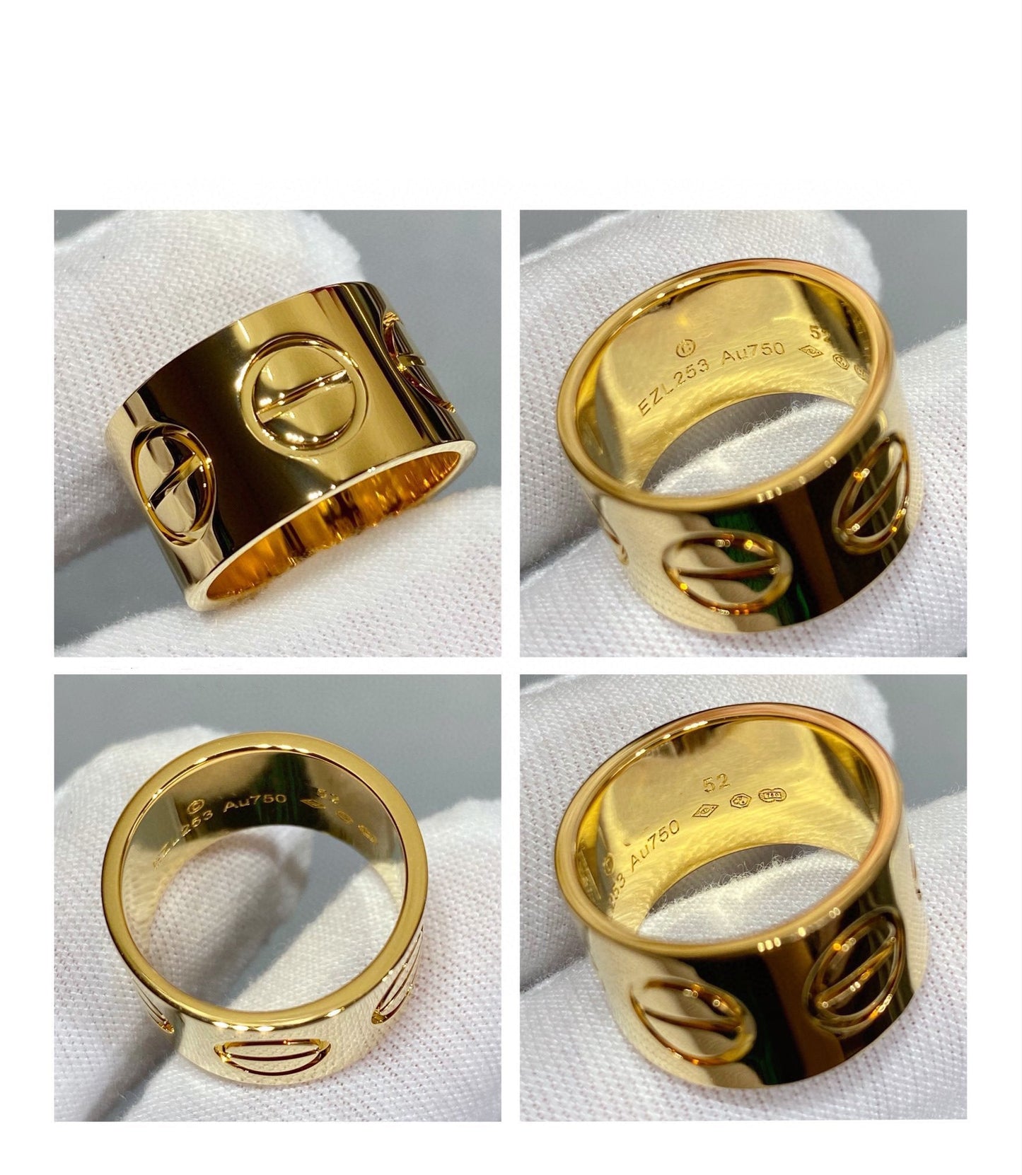 [Kismet Jewels ]LOVE 11MM LARGE RING