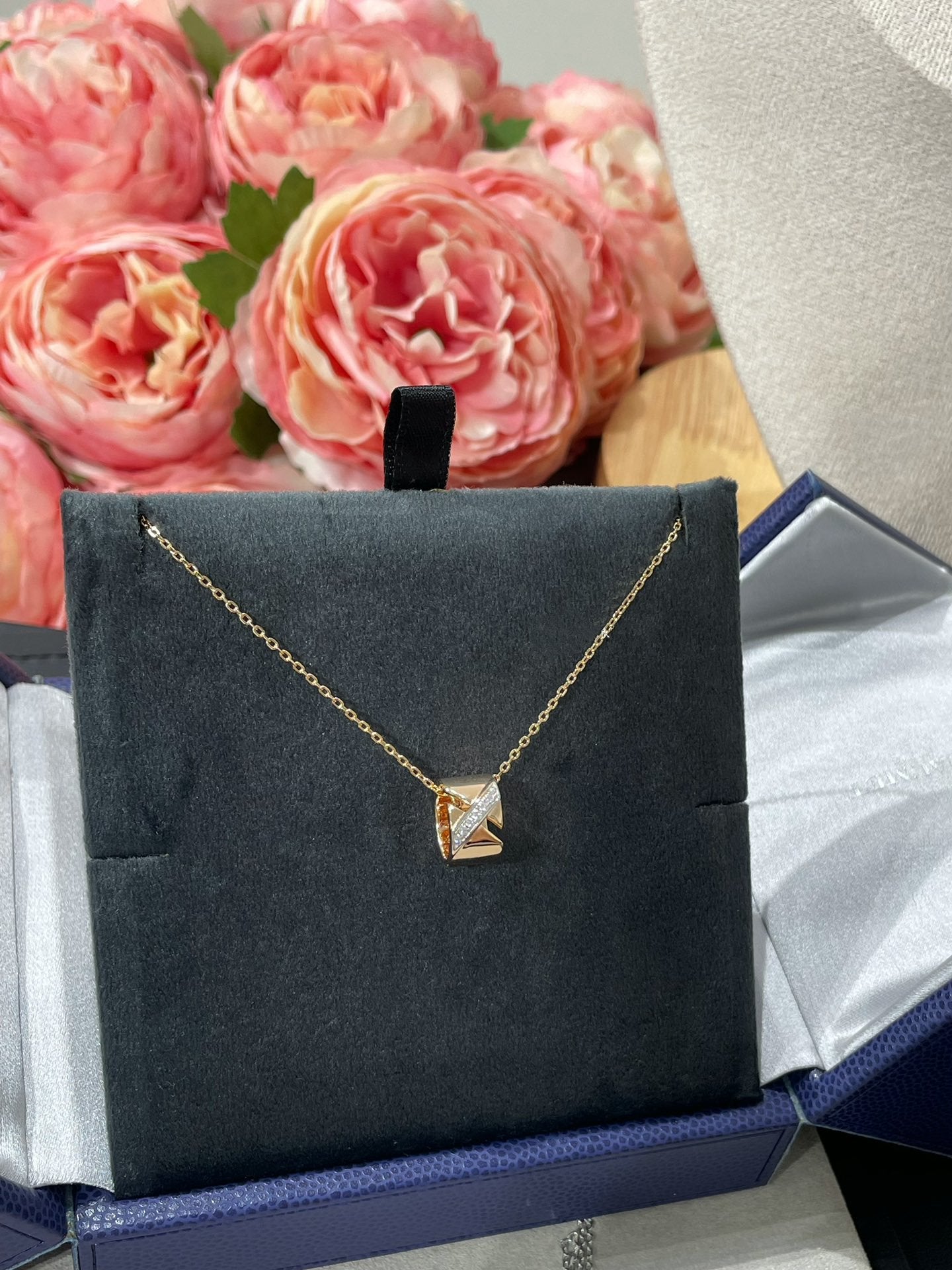 [Kismet Jewels ]LIENS EVIDENCE DIAMOND NECKLACE