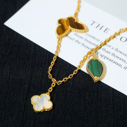 [Kismet Jewels ]LUCKY SPRING 5 MOTIF GOLD BRACELET