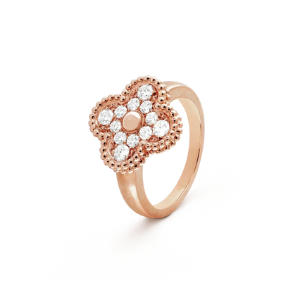 [Kismet Jewels ]CLOVER DIAMOND RING
