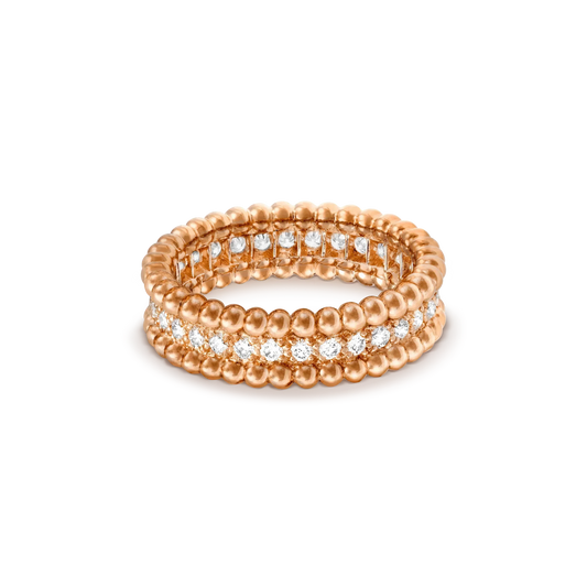 [Kismet Jewels ]PERLEE DIAMOND ROSE GOLD RING