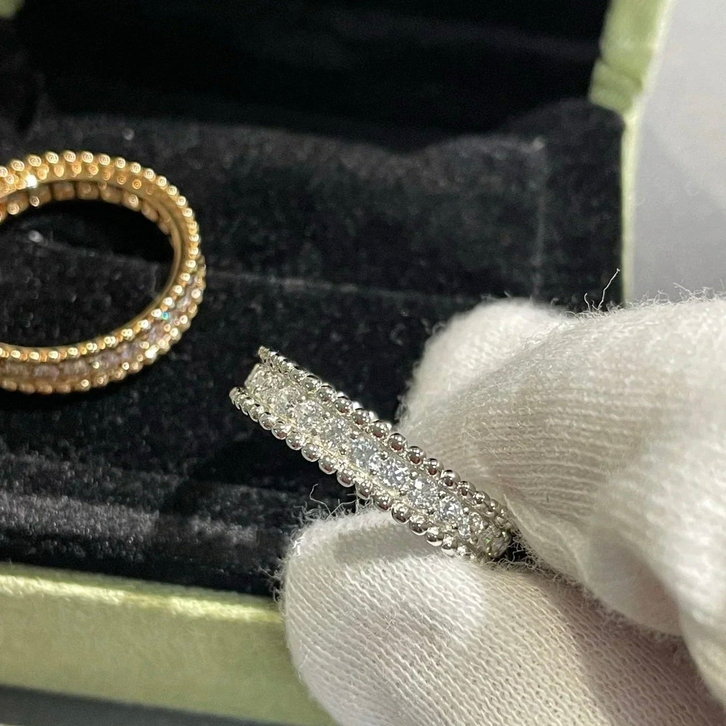 [Kismet Jewels ]PERLEE DIAMOND ROSE GOLD RING